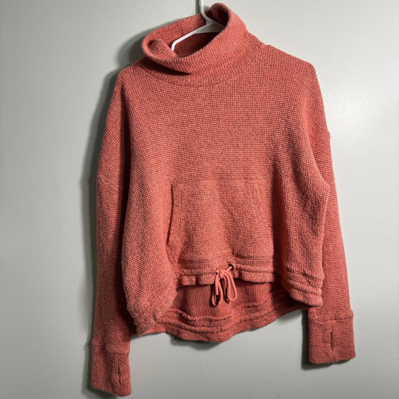 Sweaty Betty Restful Boucle Funnel Neck Sweatshirt - Picture 2 of 6